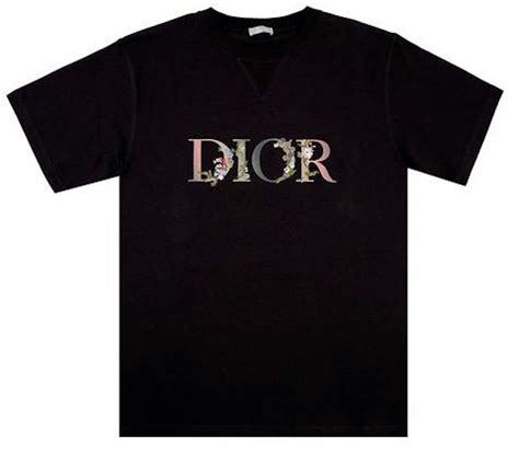 dior women's flower embroidered pocket t shirt|Designer T.